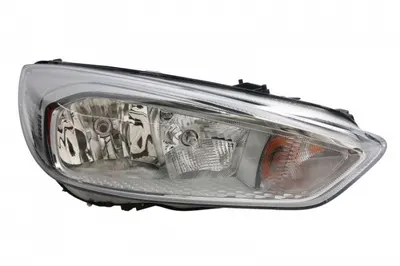 Far dreapta (H15 H7, reglaj electric, cu motoras, cu lumini de zi, fundal cromat) FORD FOCUS 2014-2018