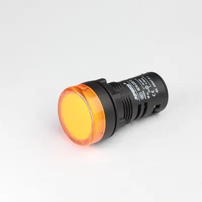Lampa de semnalizare LED galben n 230V AC - galben - cu led