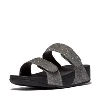 FITFLOP Lulu Adjustable Shimmerlux Slides TIN 41