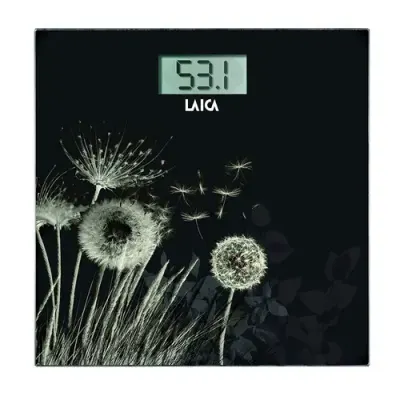 Cantar electronic Laica PS1080, 180 kg, cu acumulator reincarcabil (Negru)