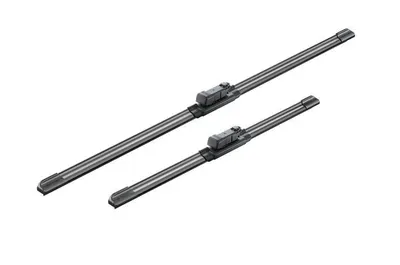 Set stergatoare BOSCH AeroTwin A555S 3397007555, lungime 600 mm, 400 mm, fara carcasa, pentru vehicule cu volan pe stanga