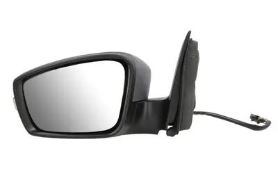 Oglinda laterala stanga electric, convex, cu incalzire, grund, semnalizator potrivit SEAT TOLEDO IV; SKODA RAPID 01.15-03.22