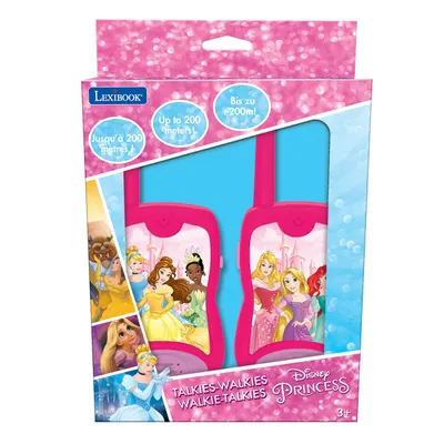 Set statii walkie-talkie, Lexibook Disney Princess, 200 m