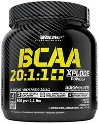 BCAA 20:1:1, pară, 500 g, Olimp