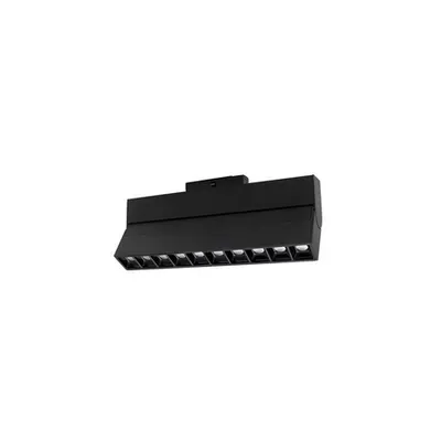 Sistem iluminat pe sina BUXTON MAGNETIC Nisipiu Negru Aluminiu 15W DC48V Philips 1428Lm CRI>90 UGR<18 Beam Angle 35° 3000K IP20 Adjustable & Dimabil
