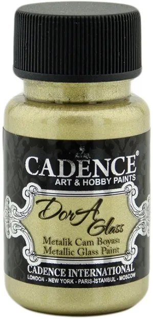 Vopsea de sticlă Cadence Dora - White Gold 3148, 50 ml
