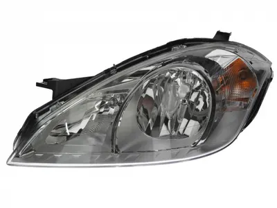 Far stanga (2 H7, pneumatic, cu motoras, fundal cromat) MERCEDES Clasa A 2008-2012