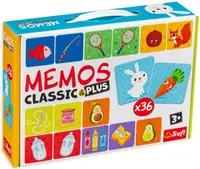 Joc de memorie Memos Classic&Plus: Logica - Pentru copii