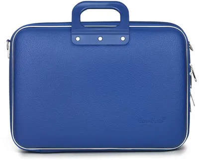 Geantă pentru laptop Bombata Business Classic - 15.6", cobalt
