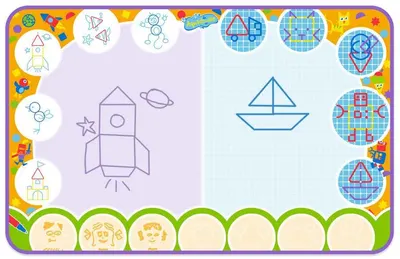 Covoraș pentru desen Aquadoodle - Mica artistă