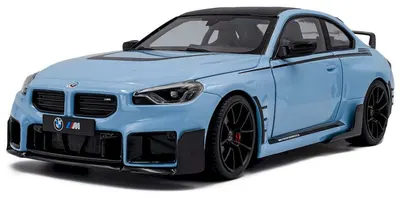Model de colecție SOLIDO Moderne: Automobile - BMW M2 (G87) with M Performance Parts, Zandvoort Blue, 2024