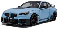 Model de colecție SOLIDO Moderne: Automobile - BMW M2 (G87) with M Performance Parts, Zandvoort Blue, 2024