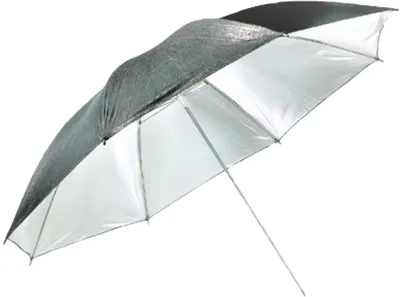 Umbrela reflectorizanta Visico - UB-003, 100cm, culoare argintiu