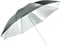 Umbrela reflectorizanta Visico - UB-003, 100cm, culoare argintiu