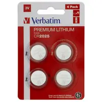 Baterie Verbatim Premium, CR2025, Set 4 bucati 49532