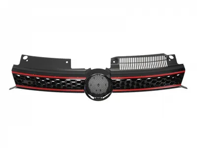 Grila fata GTI, negru rosu VW GOLF intre 2008-2014
