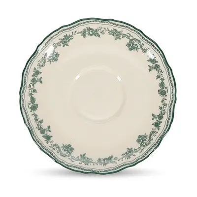Farfurioară verde/fildeș ø 15,5 cm Cyril – S|P Collection