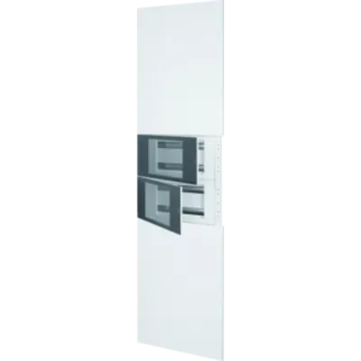 Tablou modular DOMO CENTER - Kit frontal - fara usa - 2 ENCLOSURES 40 MODULES - H.2700 - METAL - WHITE RAL 9003