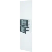 Tablou modular DOMO CENTER - Kit frontal - fara usa - 2 ENCLOSURES 40 MODULES - H.2700 - METAL - WHITE RAL 9003