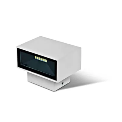 Pella-S LED 2x3W 3000K 2x210lm, IP54, alb