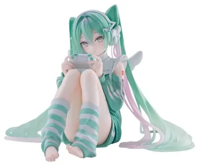 Statuetă Banpresto Animation: Hatsune Miku - Hatsune Miku (Game Ver.), 13 cm