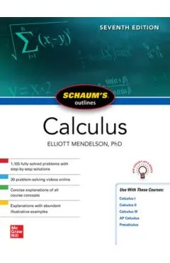 Schaum's Outline of Calculus, Seventh Edition
