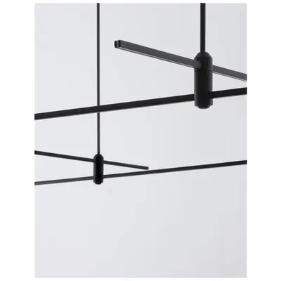 Sistem iluminat pe sina DECORATIVE MAGNETIC Magnetic Cube Structure Nisipiu Negru Aluminiu IP20 Driver 60 Wat AC85-265V