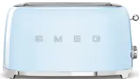 Toaster Smeg - TSF02PBEU, 1500W, 6 viteze, albastru