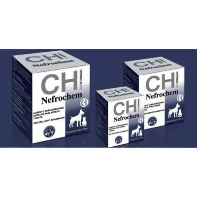 Nefrochem, Supliment fuctie renala pentru caini si pisici, 75 g