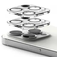 Folie de protectie Camera Spate Ringke pentru Apple iPhone 15 Pro Max, Sticla Securizata, Set 2 bucati, Transparenta