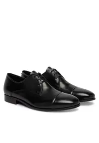 Pantofi barbati - piele naturala - culoare neagra
