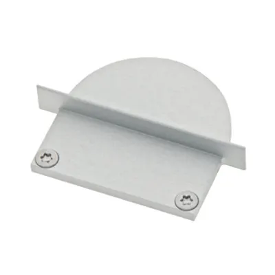 Profile end cap CLU round closed incl. Screws