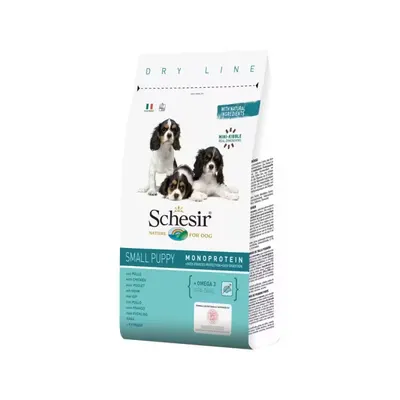 Hrana uscata caini, Schesir Dog Dry, Small Puppy Monoprotein Pui, 800 g