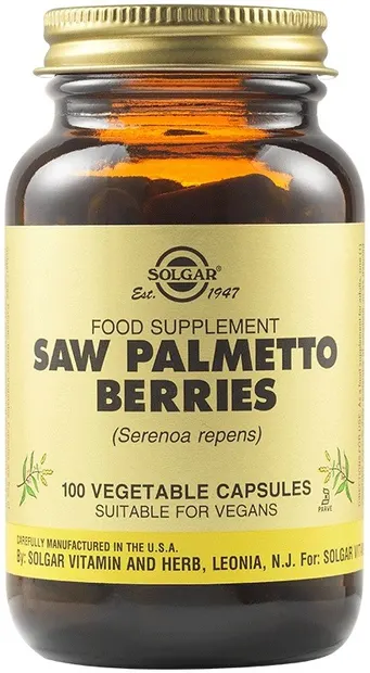 Saw Palmetto Berries, 100 capsule, Solgar