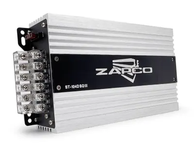 Amplificator Auto Zapco ST-104D SQ III, 4 canale, 400W