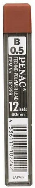 Graffiti Penac - B, 0.5 mm, 12 bucăți