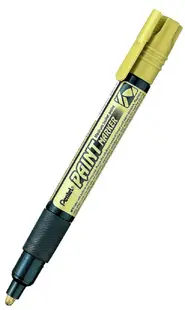 Marker permanent Pentel Paint MМP20 - 4.0 mm, auriu