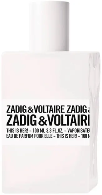 Zadig & Voltaire Apă de Parfum This Is Her!, 100 ml, Tester