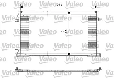 Radiator AC condensator potrivit OPEL VIVARO A; RENAULT TRAFIC II 1.9D 2.0 02.01