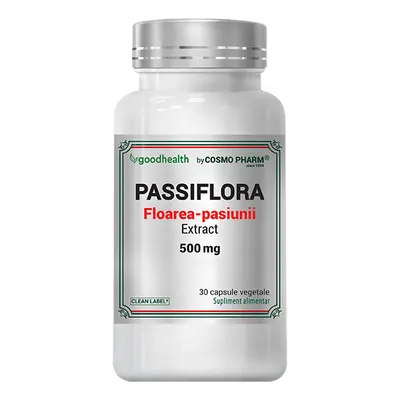 Passiflora Extract 500mg, 30 capsule, Cosmopharm