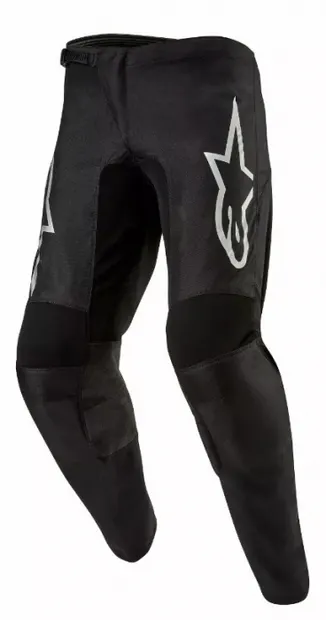Pantaloni atv cross Alpinestars Fluid, culoare negru alb, marime 38