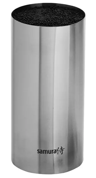 Suport de cuțit Samura - 22.5 x 10.6 cm, umplutură cu silicon, gri