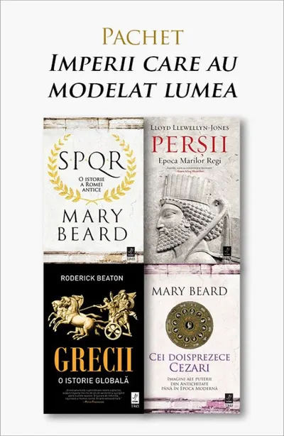 Pachet Imperii care au modelat lumea. SPQR/Perșii/Grecii/Cei doisprezece Cezari