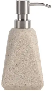 Dozator de săpun lichid Inter Ceramic - Isla, 7,9 x 16,8 cm, bej