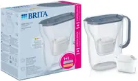 Cană BRITA - Style Cool Essential, LED, 2.4 l, cu 2 Maxtra Pro, albastru de piatră