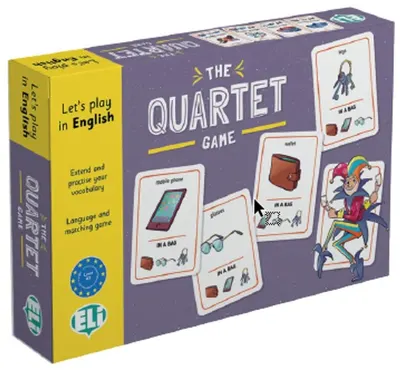 Joc educativ The Quartet Game (Limba engleză)