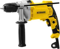 Mașină de găurit electrică cu percuție RTRMAX - 43531, 1050W, 13 mm