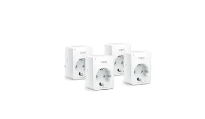TP-Link MINI SMART WI-FI SOCKET TAPO P100 (4-PACK), Protocol: IEEE 802.11b/g/n, Bluetooth 4.2 (for onboarding only), 2.4 GHz, An