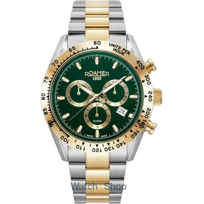 Ceas Roamer Roamer 850837 47 75 20 Mens Watch Monza 100 Chronograph 42mm 10ATM
