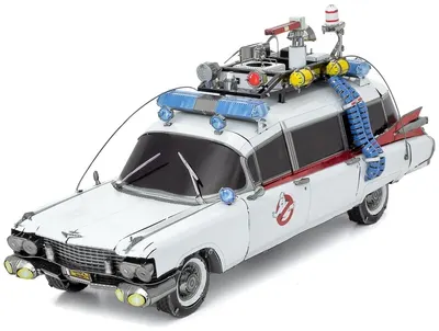 Model metalic de asamblat Metal Earth: Premium Series - Ghostbusters: Ecto-1